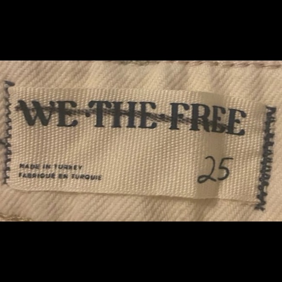 We The Free Waterfall Baggy Wide Legged Jean. Size 25 - Picture 7 of 9
